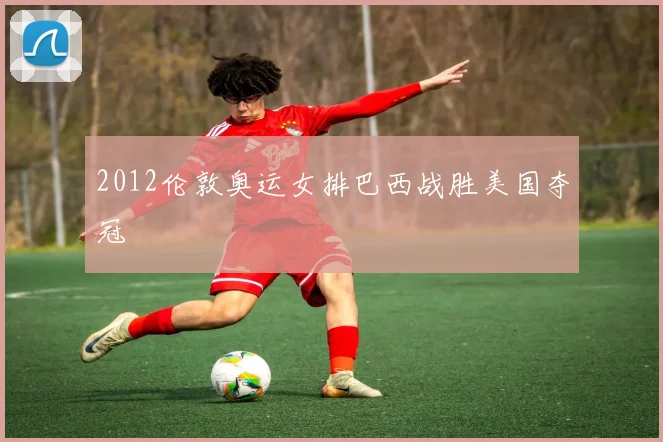 2012伦敦奥运女排巴西战胜美国夺冠